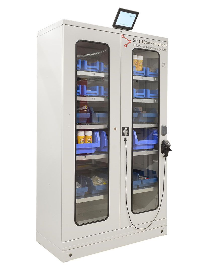 Wiegezellenschrank FTS50 von STB zur Betriebsmittel- und PSA-Verwaltung