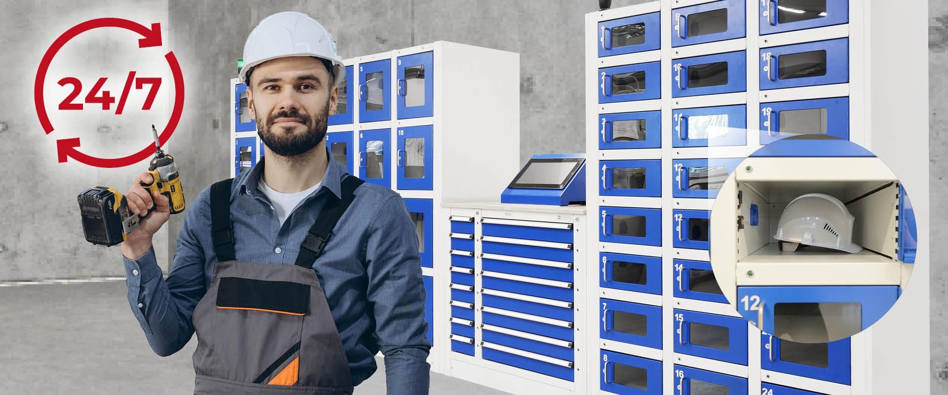 Betriebsmittel 24/7 verfügbar: die Vorteile automatisierter Ausgabe